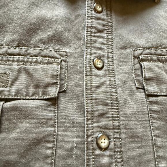 Arrow Workwear Chore Jacket Brown Cotton Barn Coat Quilted Casual Utility XL - Picture 7 of 11